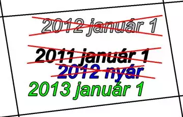 METÁR dátum módosítás